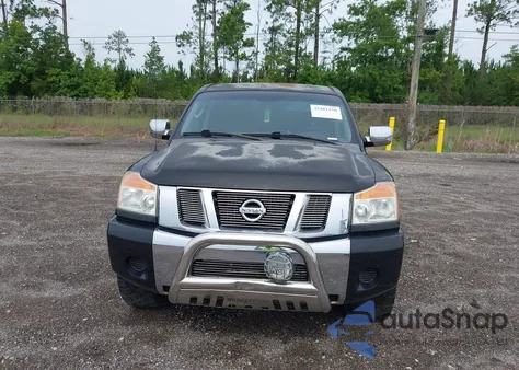 2009 Nissan Titan Se из США, поврежденный, VIN 1N6BA07D49N318814